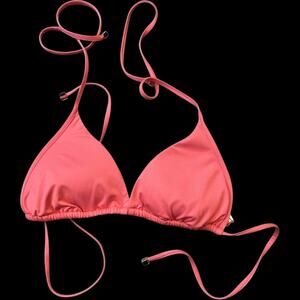 NWOT Victorias Secret Pink Mellon Triangle Bikini Top Size Large